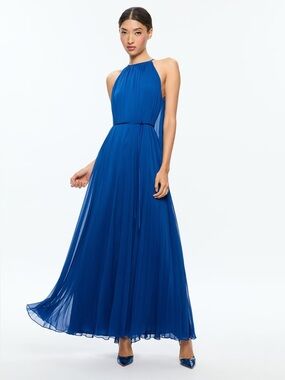 Alice + Olivia MATIRA MAXI DRESS Sz Small